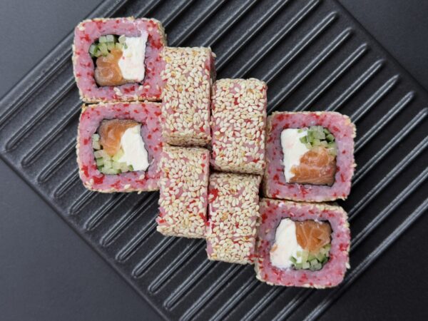 кунжутный с лососем